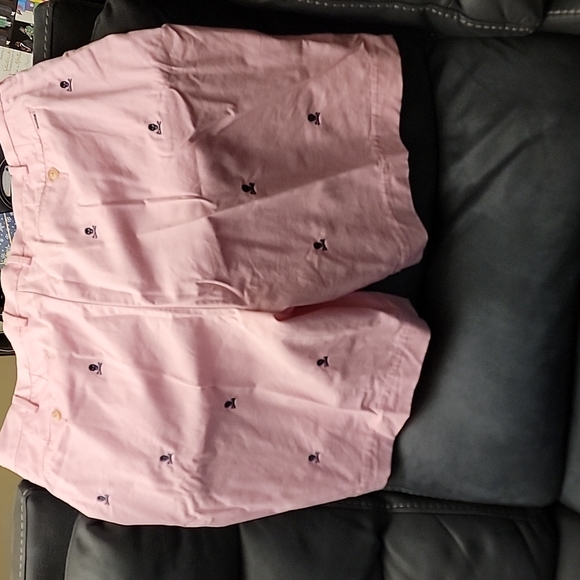 Size 38 Pink/Blue Polo by Ralph Lauren shorts. 93% polyester and 7 elastane. - Picture 2 of 2